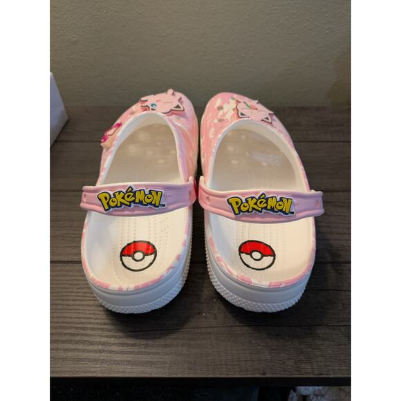 Croc x Jigglypuff Pokemon Clog Shoes Pink Light Up Men's 11/Women's 12 - Picture 3 of 8
